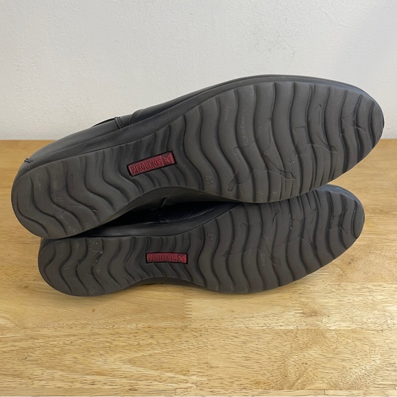 Pikolinos Black Leather Ankle Boots Booties Size EU 41 - Picture 12 of 16